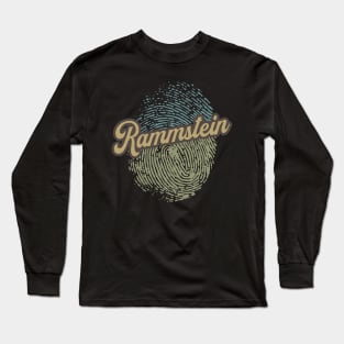 Rammstein Fingerprint Long Sleeve T-Shirt